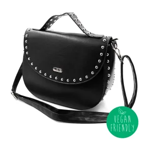 Black Studded Handbag