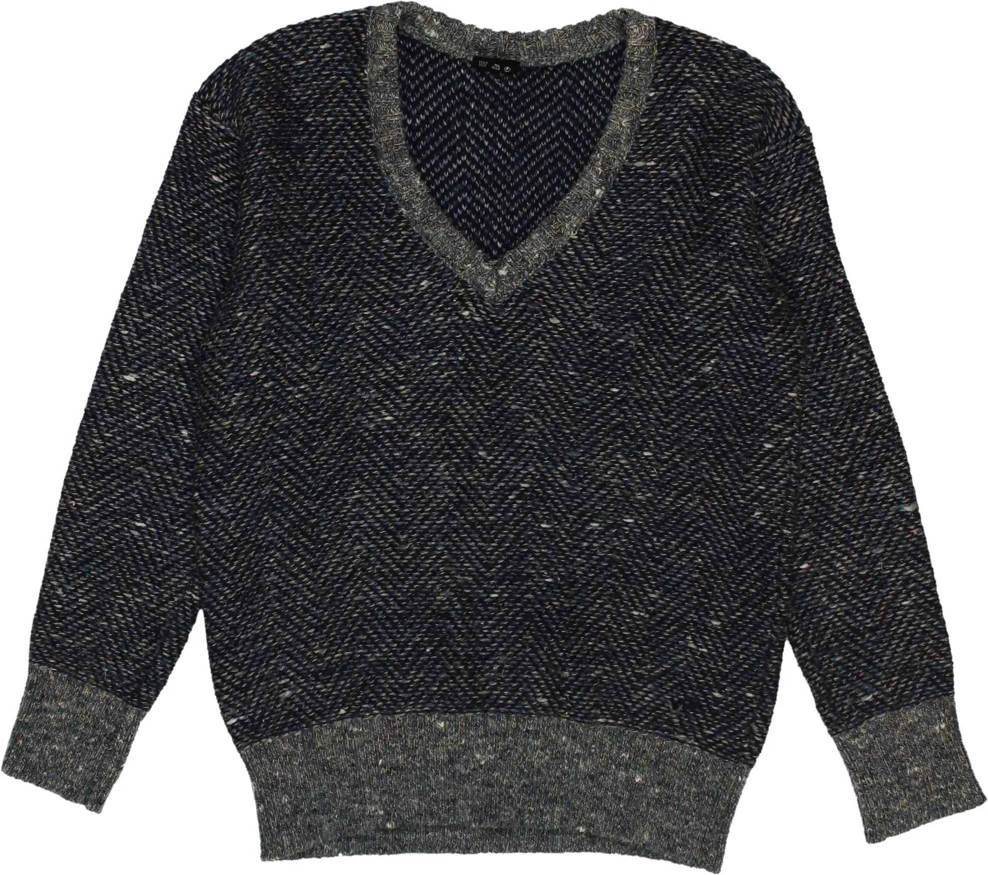 Blue Wool Blend Jumper | ThriftTale