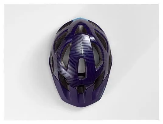 Bontrager Tyro Youth Violet Abyss 50-55cm Kid's Helmet