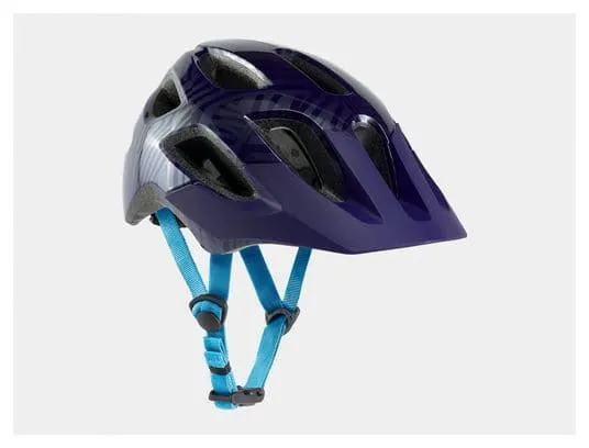 Bontrager Tyro Youth Violet Abyss 50-55cm Kid's Helmet