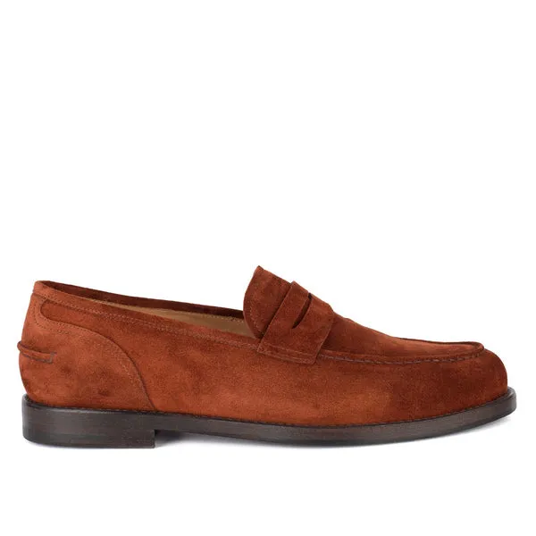 BRIAN 57020 Penny Loafer Redwood