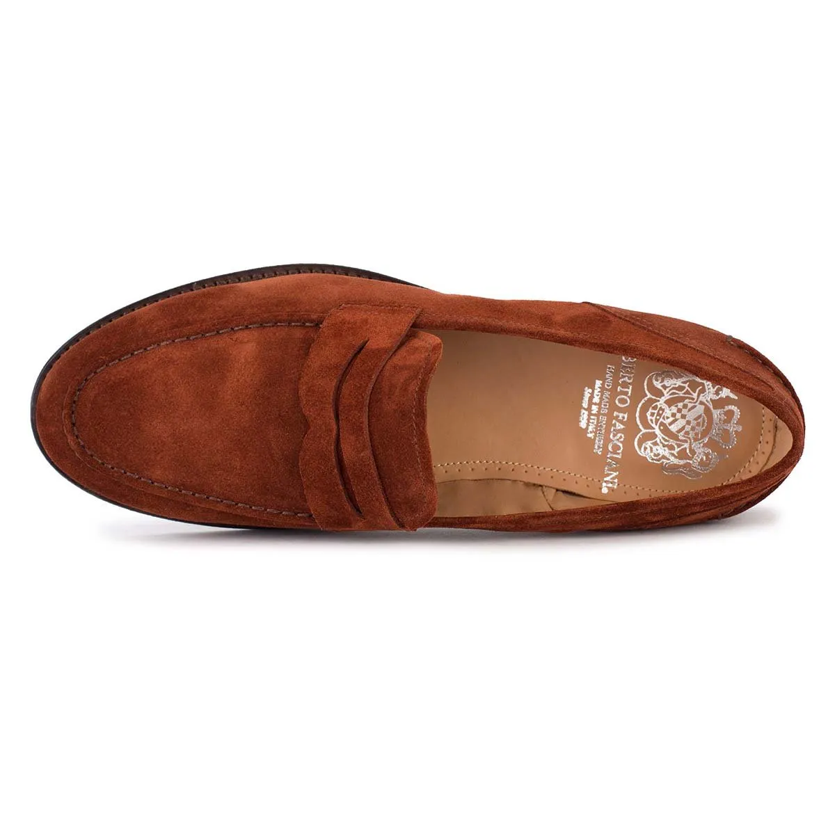 BRIAN 57020 Penny Loafer Redwood