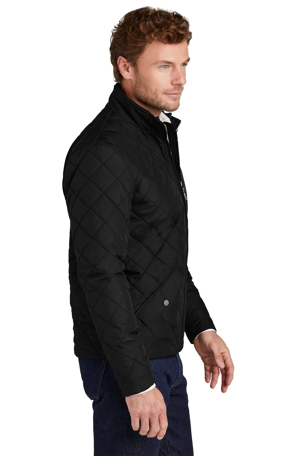 Brooks Brothers Quilted Jacket, Deep Black