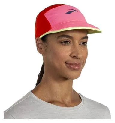 Brooks Lightweight Packable Hat Pink/Red