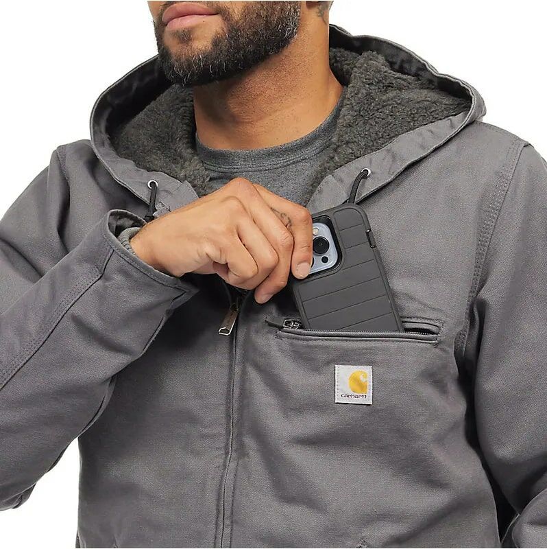 Carhartt Men's Relaxed Fit Sherpa-Lined Jacket