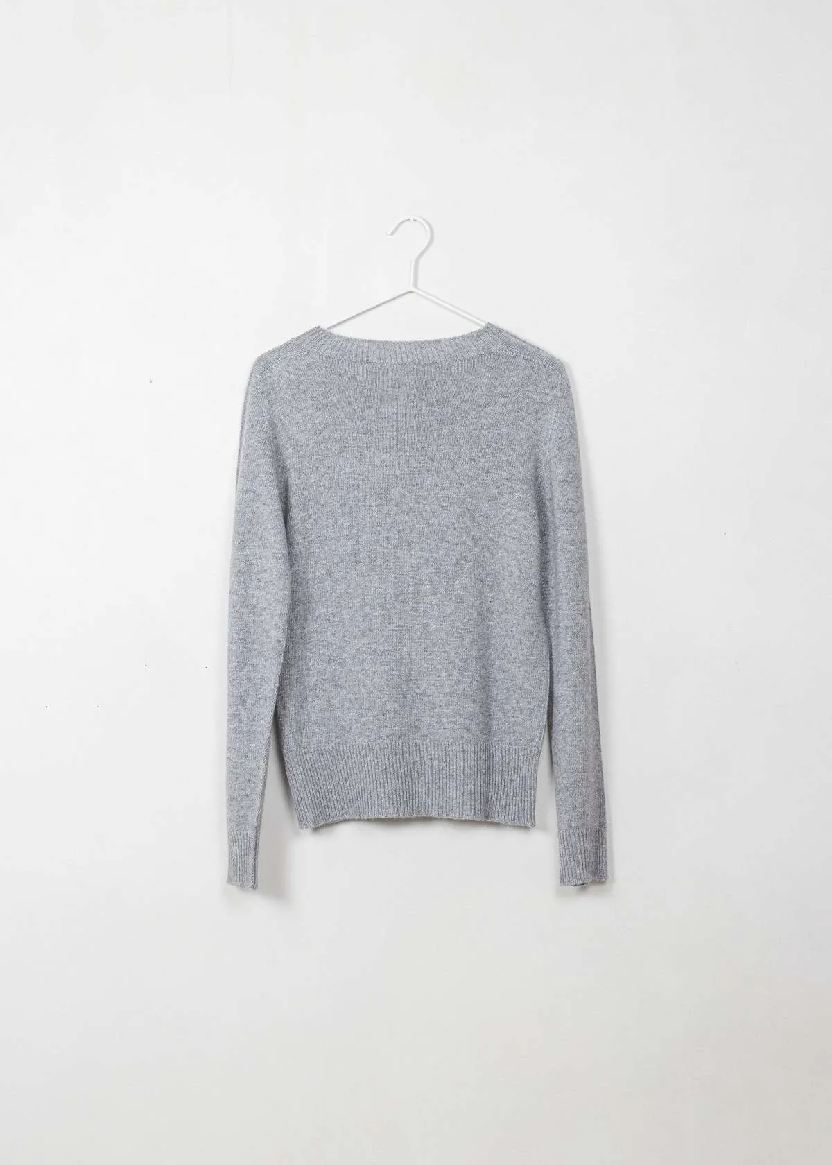 Cashmere Blend Jumper - Fog