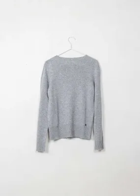 Cashmere Blend Jumper - Fog