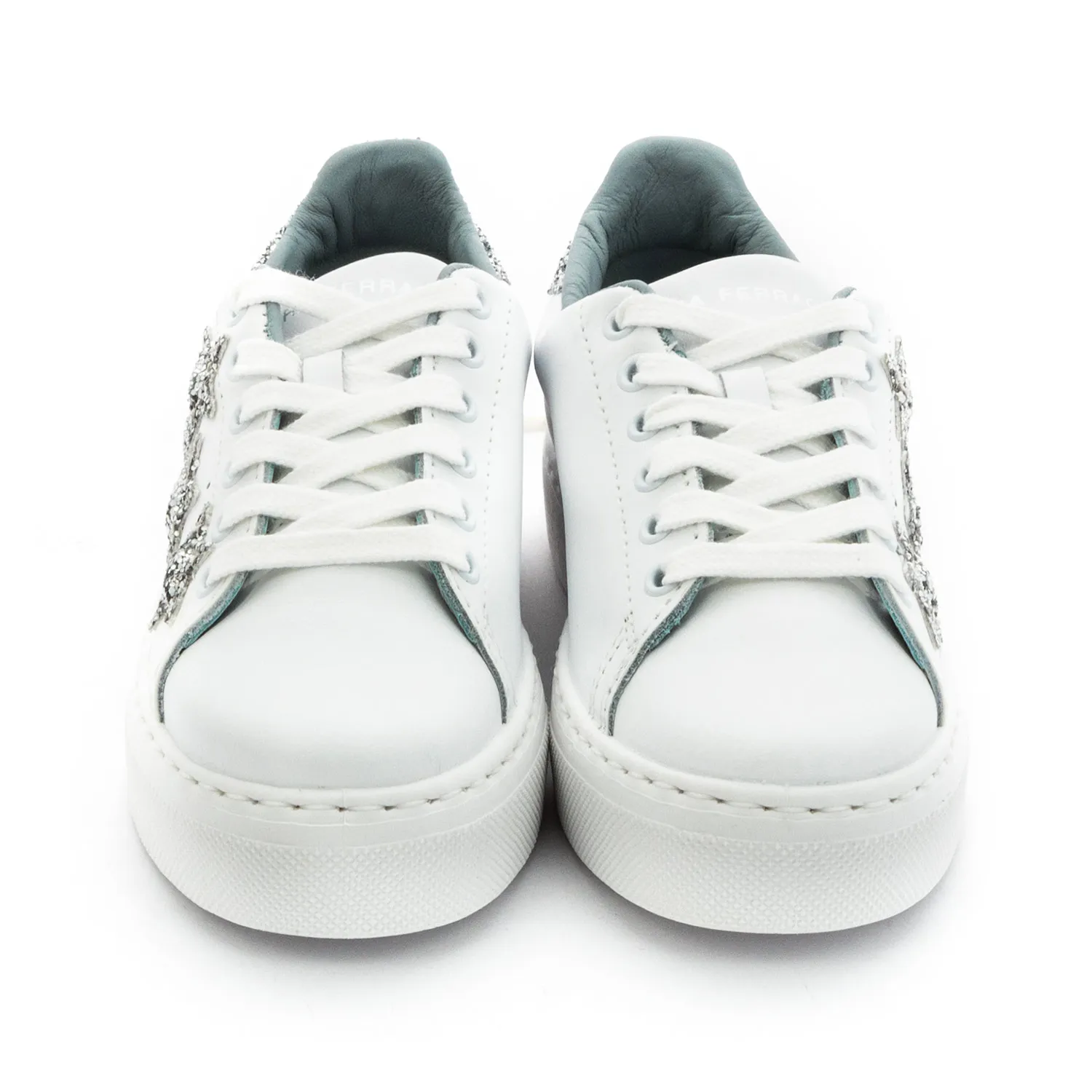 Chiara Ferragni Girl White Star Sneakers