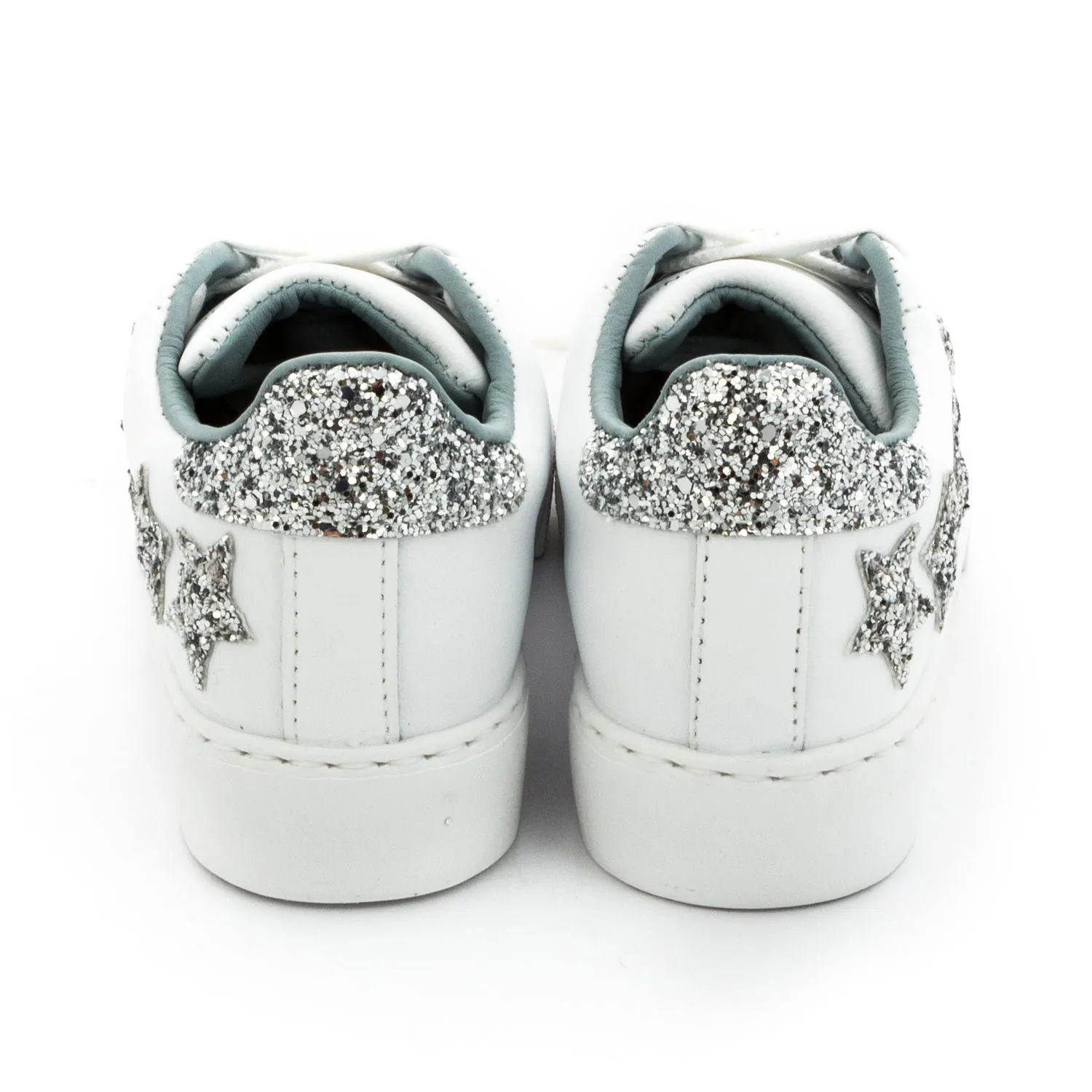 Chiara Ferragni Girl White Star Sneakers