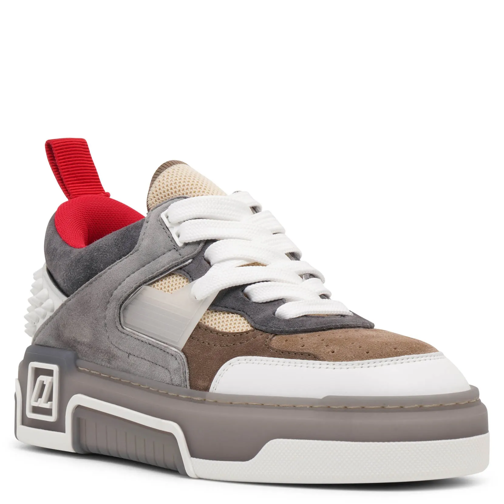 Christian Louboutin Astroloubi grey suede sneakers