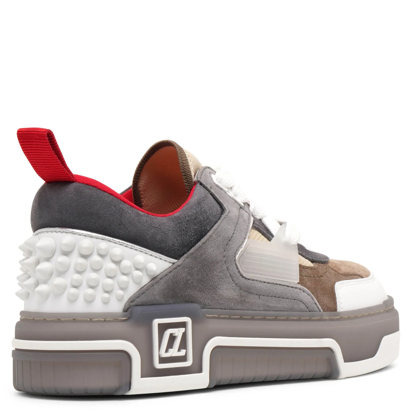 Christian Louboutin Astroloubi grey suede sneakers