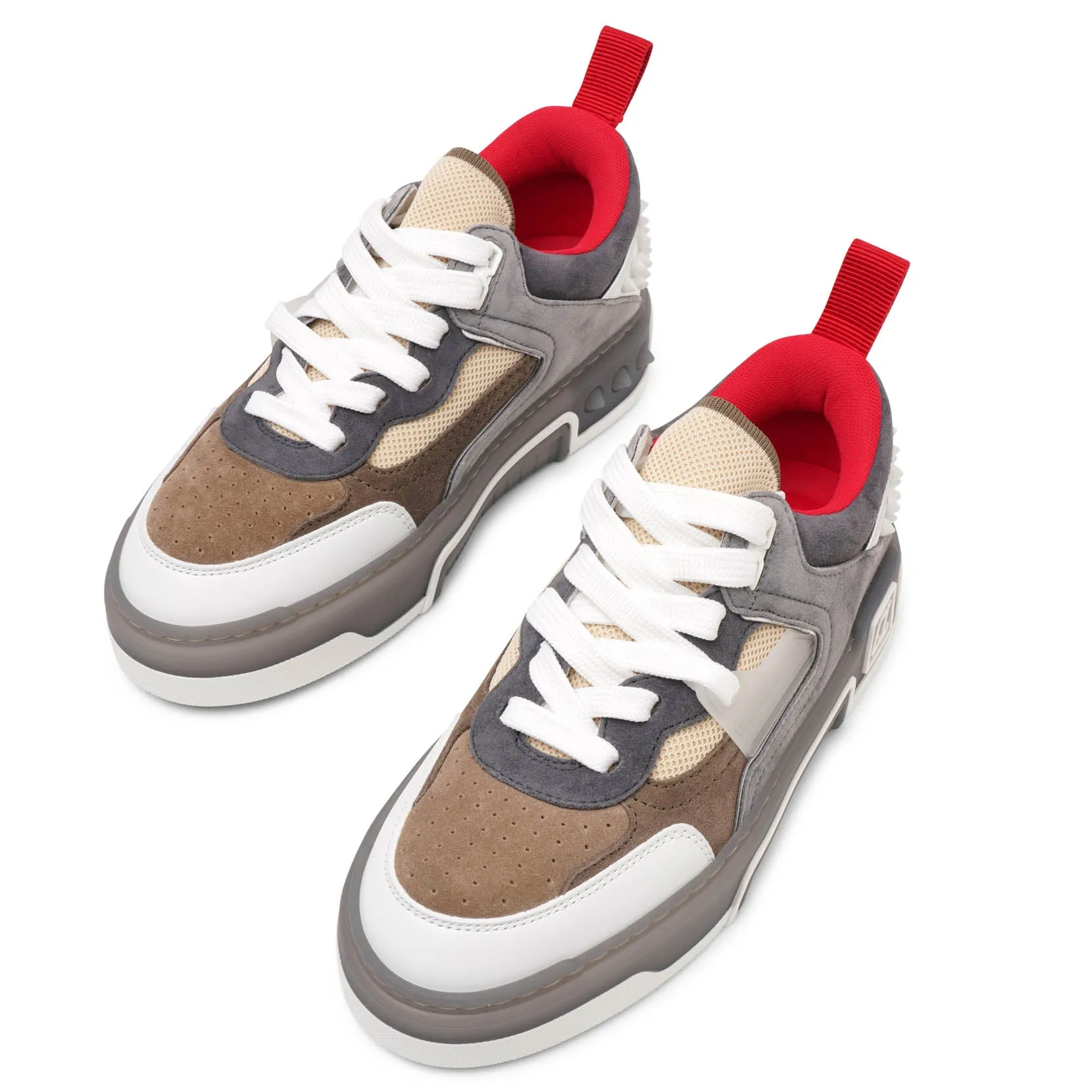 Christian Louboutin Astroloubi grey suede sneakers