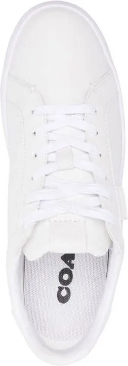 Coach embossed-logo low-top sneakers White