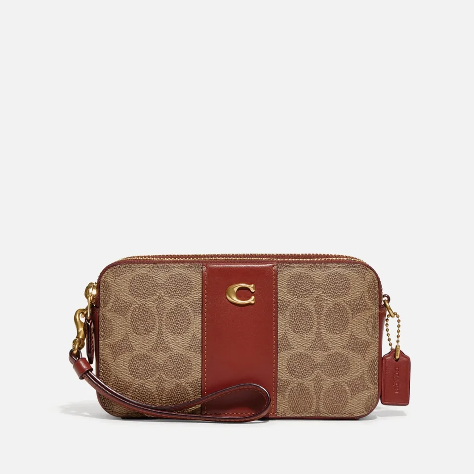 Coach Kira Coated Canvas and Leather Bag