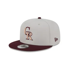 Colorado Rockies Mauve Visor 9FIFTY Snapback Hat