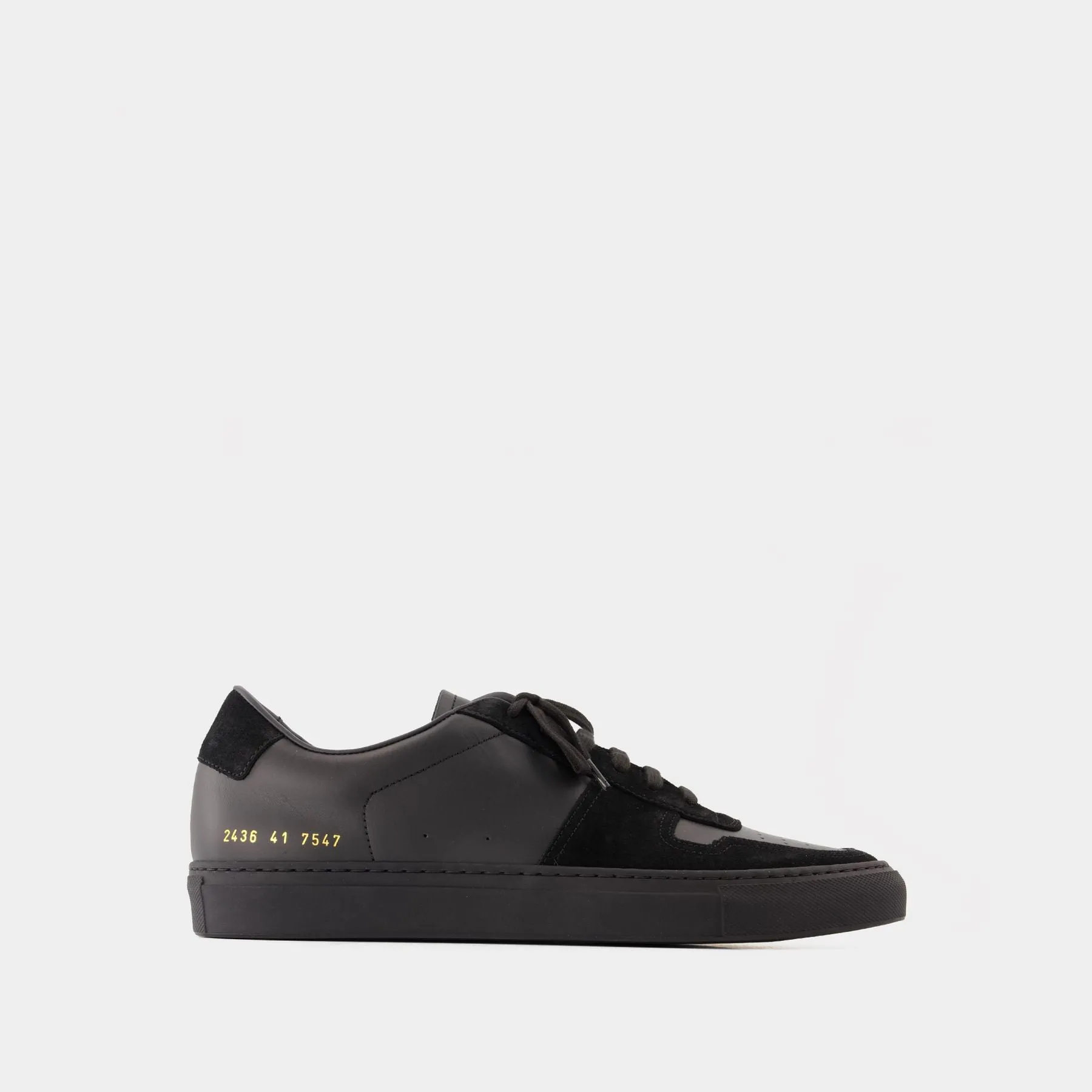 COMMON PROJECTS  Bball Duo Sneakers - COMMON PROJECTS - Leather - Black