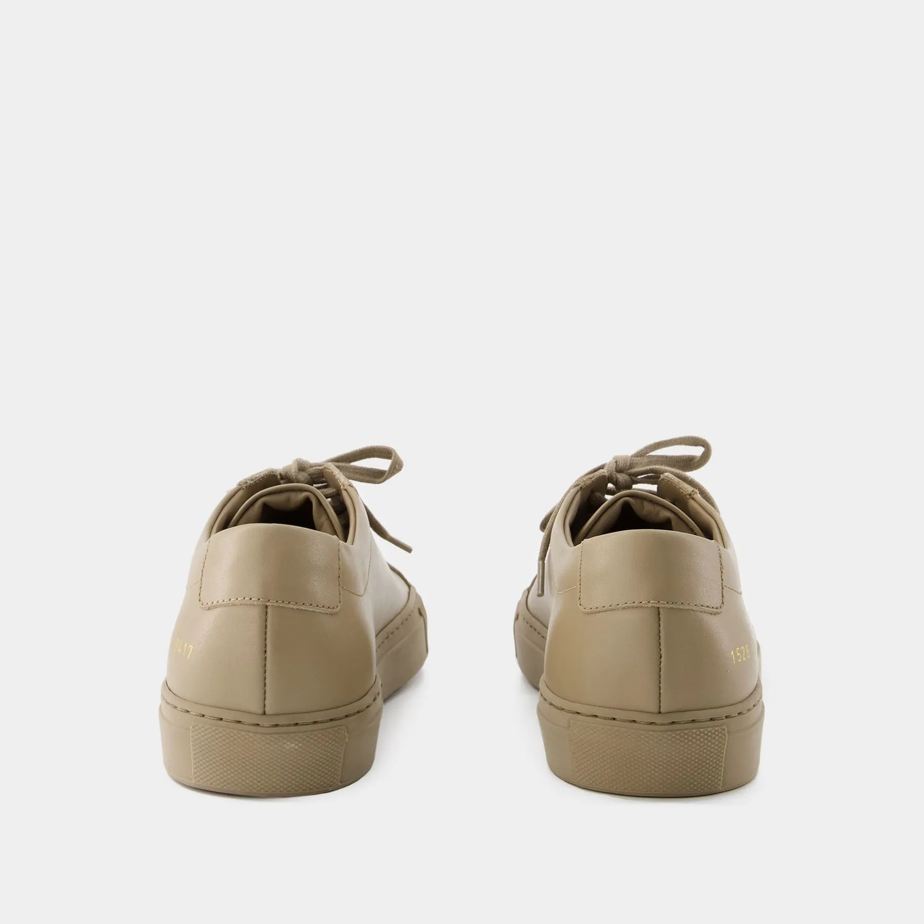 COMMON PROJECTS  Original Achilles Low Sneakers - COMMON PROJECTS - Leather - Coffee