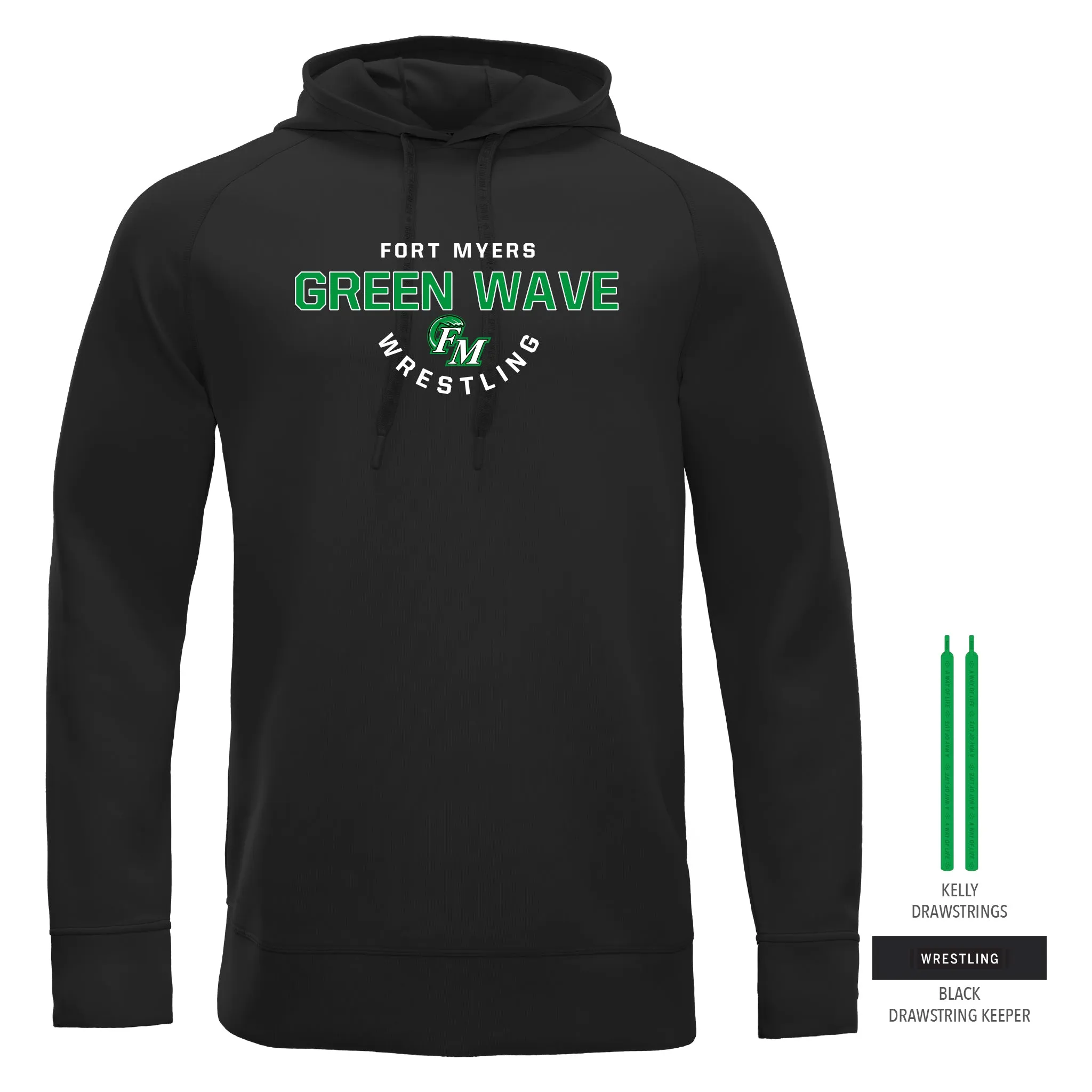 Cool-Touch Hoodie-Unisex--Fort Myers HS Girls Team Store-