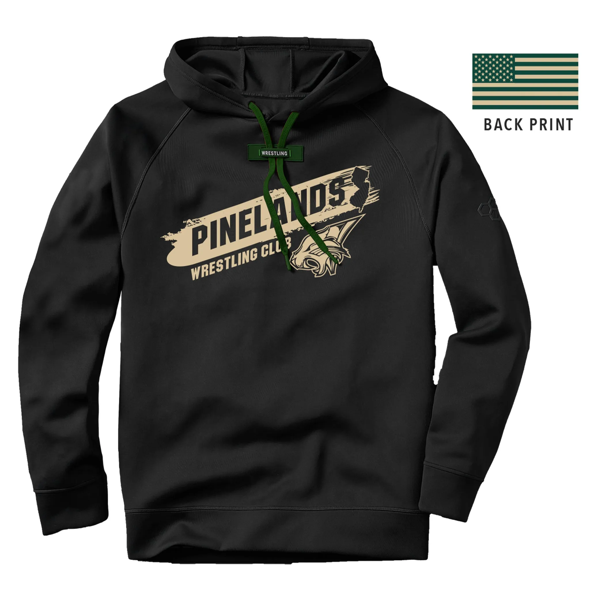 Cool-Touch Hoodie-Unisex--Pinelands Wrestling Club Online Team Store 2023-