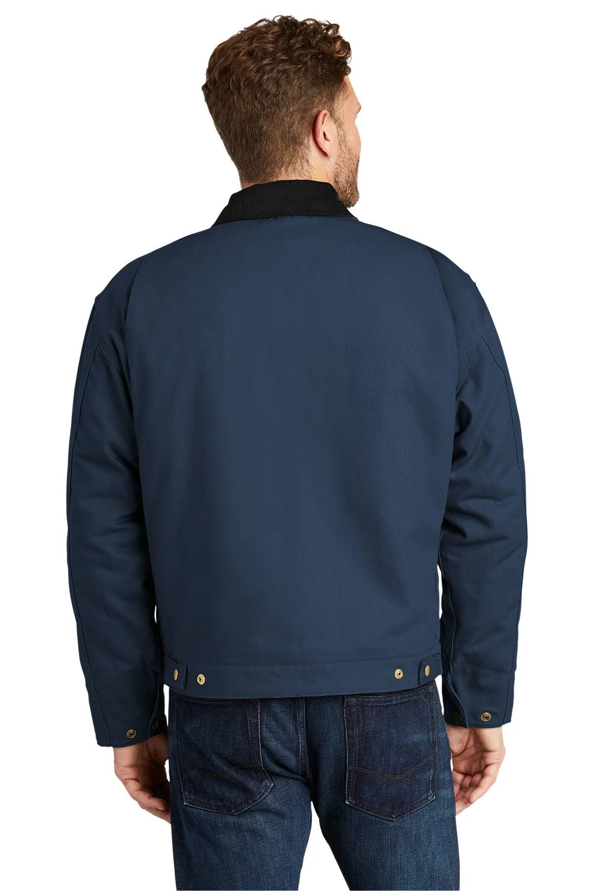 CornerStone Duck Cloth Work Jacket, Navy/Black