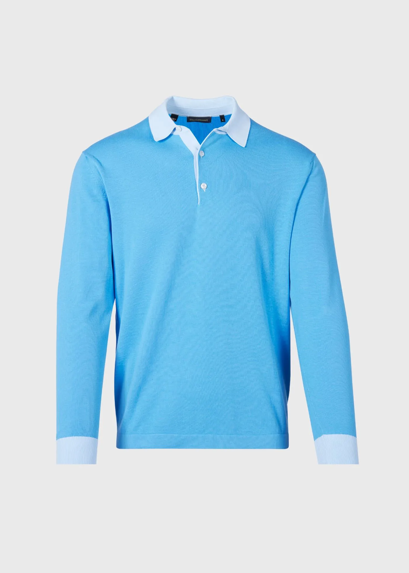 Cotton Long Sleeve Polo