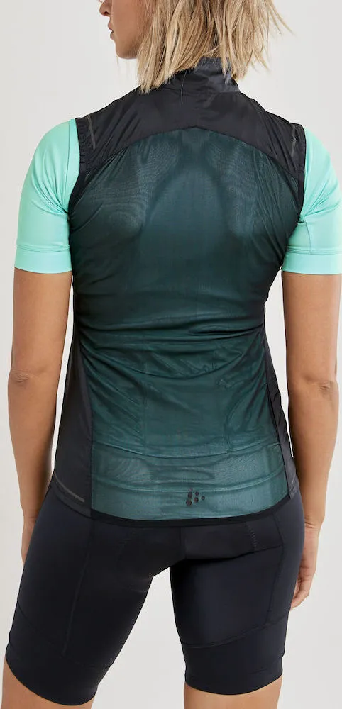 Craft Women's Essence Light Wind Vest Black | Buy Craft Women's Essence Light Wind Vest Black here | Outnorth