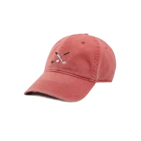 Crossed Clubs Hat (Nantucket Red)