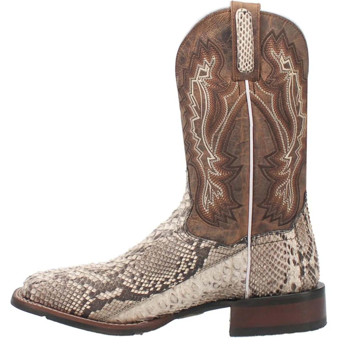 Dan Post Natural  Brown Python Western Boot