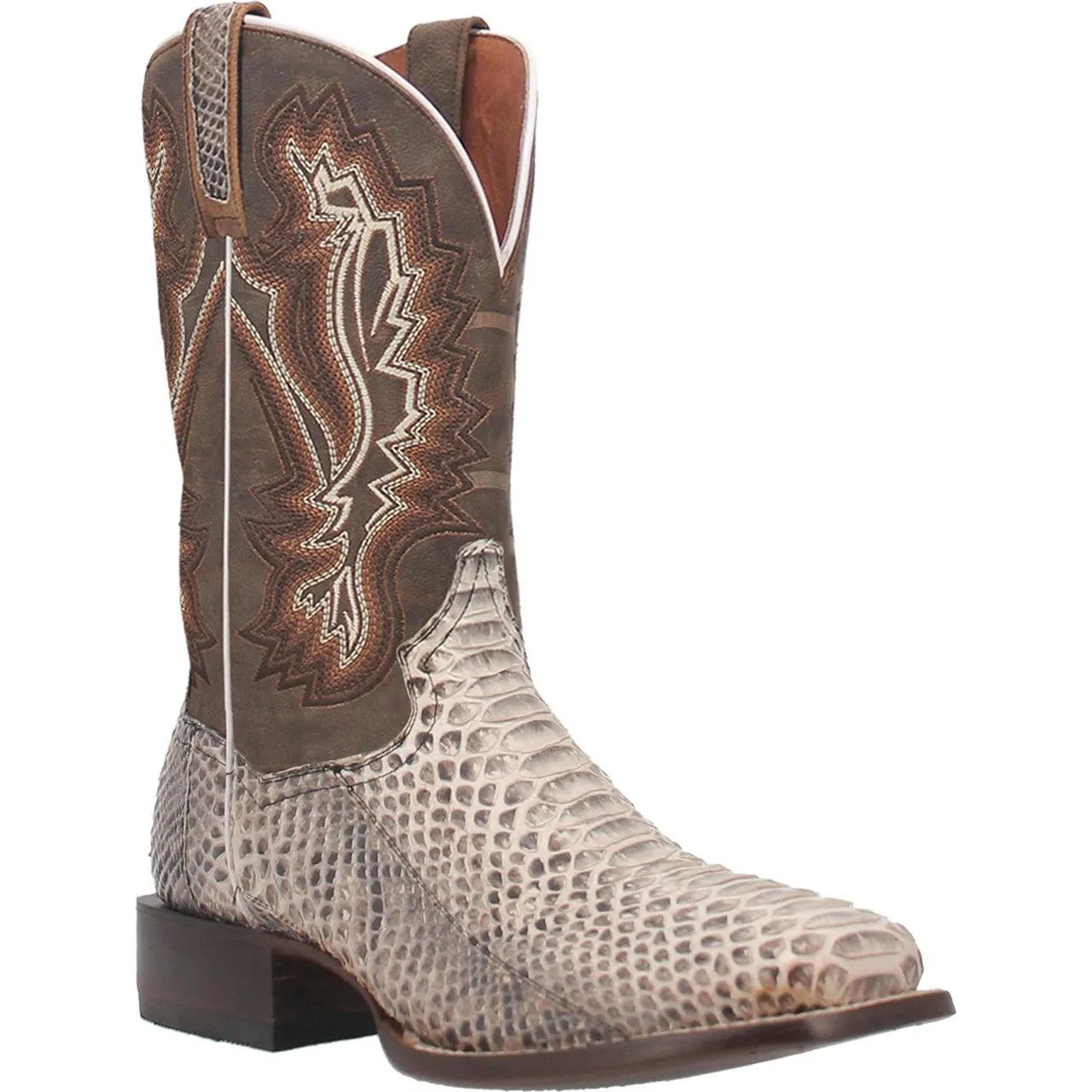 Dan Post Natural  Brown Python Western Boot