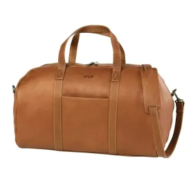 DayTrekr 18 Leather Club Bag - Tan