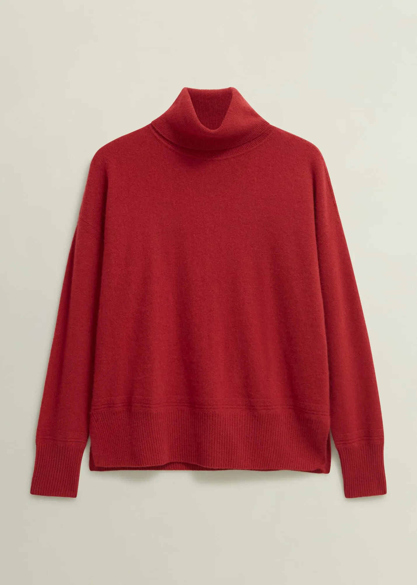 Delora Cashmere Roll Neck Jumper 