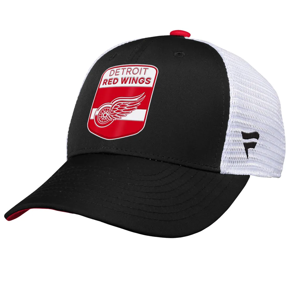 DETROIT RED WINGS YOUTH TRUCKER DRAFT HAT