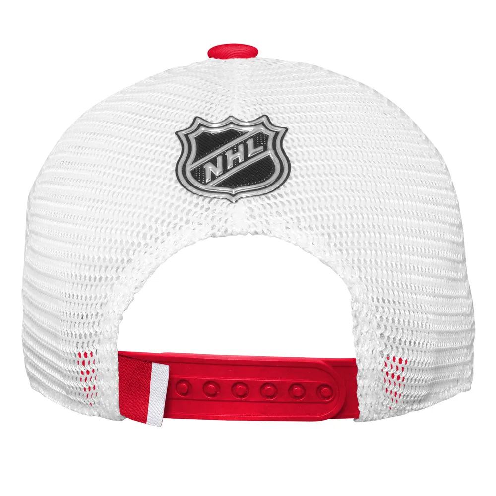 DETROIT RED WINGS YOUTH TRUCKER DRAFT HAT