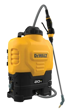 Dewalt 20V* Lithium-Ion Battery Powered Backpack Sprayer - 4 Gallon