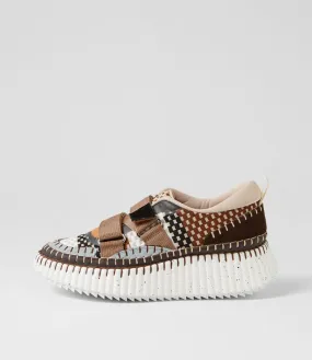 DJANGO & JULIETTE Comas Latte Multi Sneakers