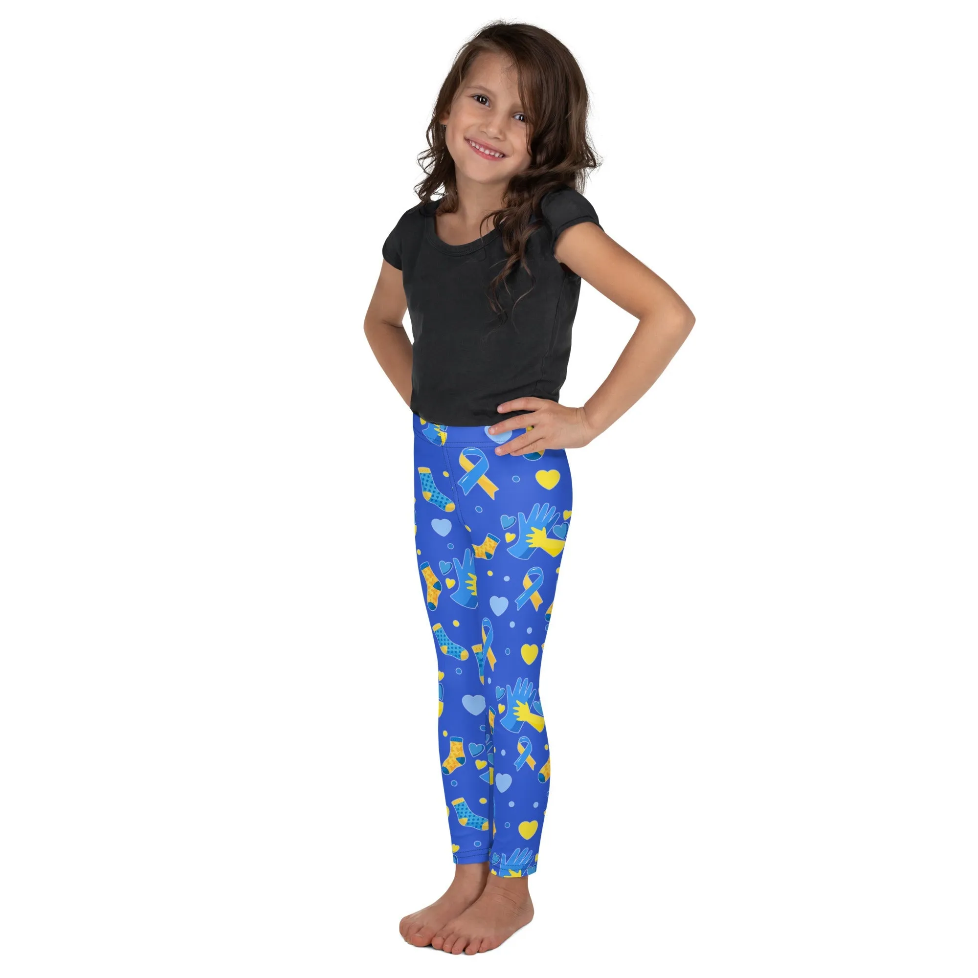 Down Syndrome Awareness Kid's Leggings