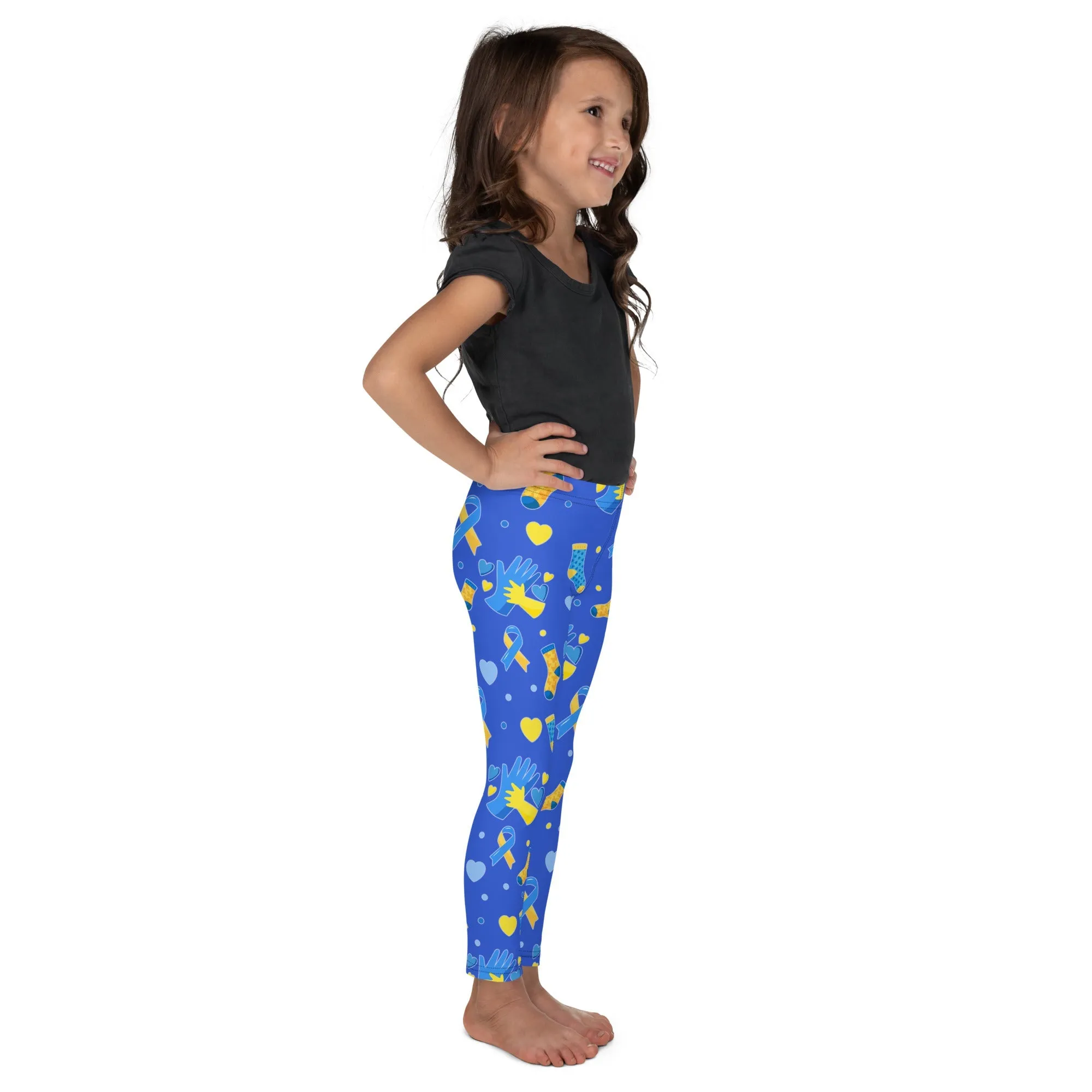 Down Syndrome Awareness Kid's Leggings