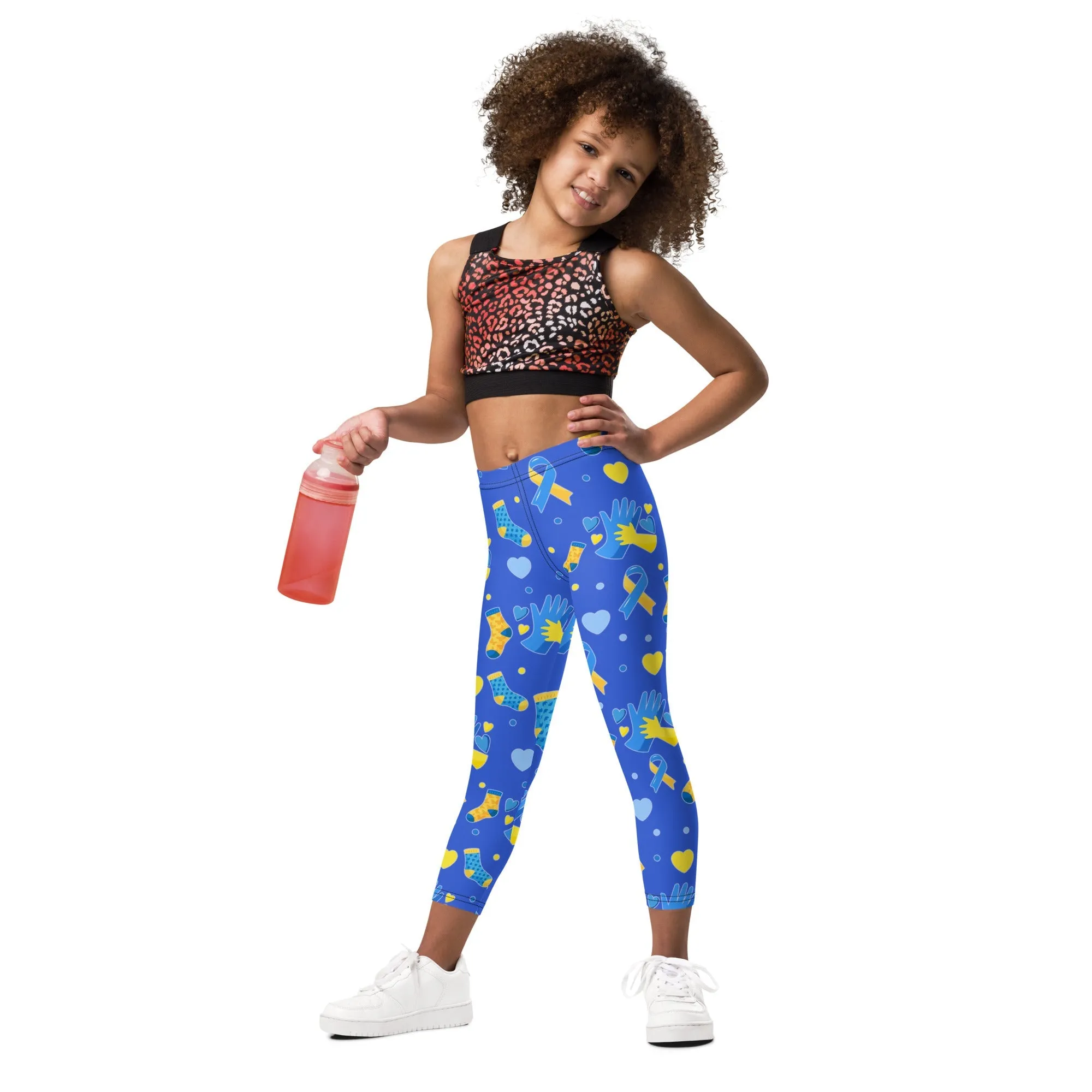 Down Syndrome Awareness Kid's Leggings