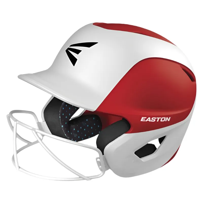 Easton Ghost Matte Two-tone With Cage Softball Batting Helmet