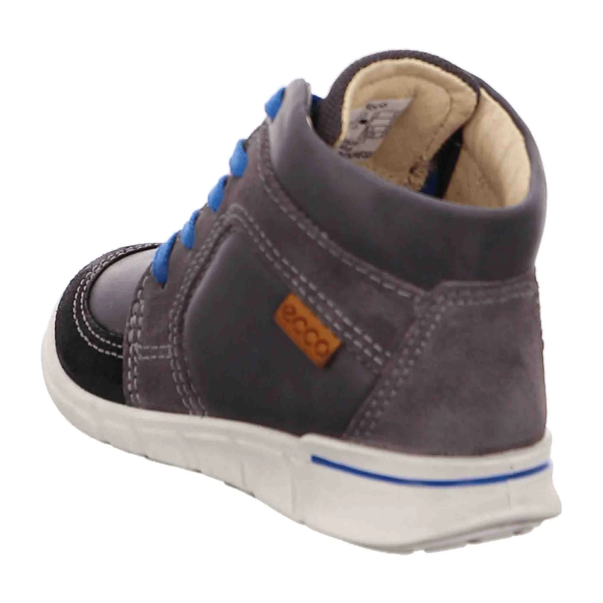 Ecco FIRST Kids' Sneakers, Stylish & Durable, Grey