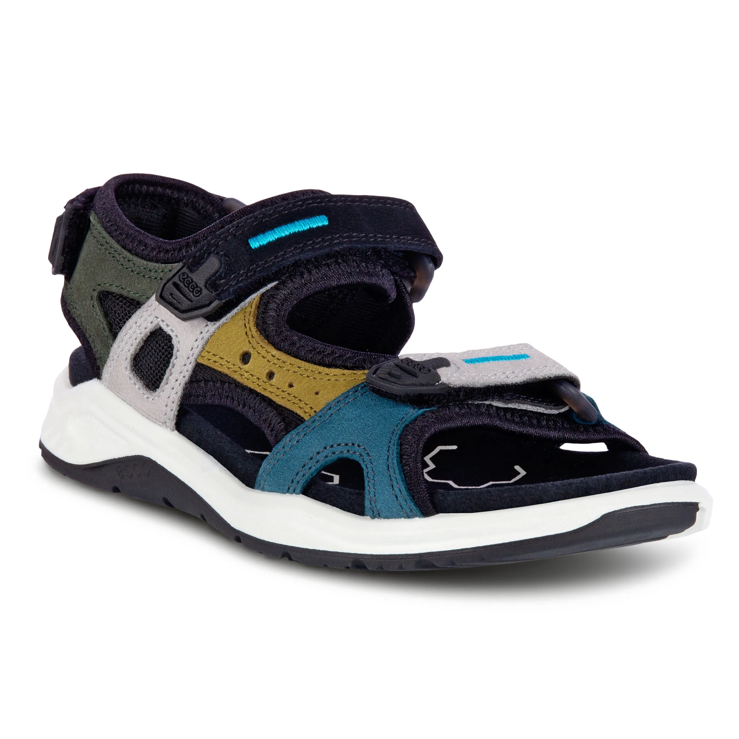 Ecco Kids' Ecco X-trinsic Flat Sandal Multicolor Fir Green | Buy Ecco Kids' Ecco X-trinsic Flat Sandal Multicolor Fir 