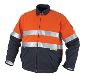 ELLIOTTS - TECASAFE PLUS - Jacket - Fire Retardant Taped - TSIJ700ONT4  - Orange/Navy - S - TSIJ7000NT4S