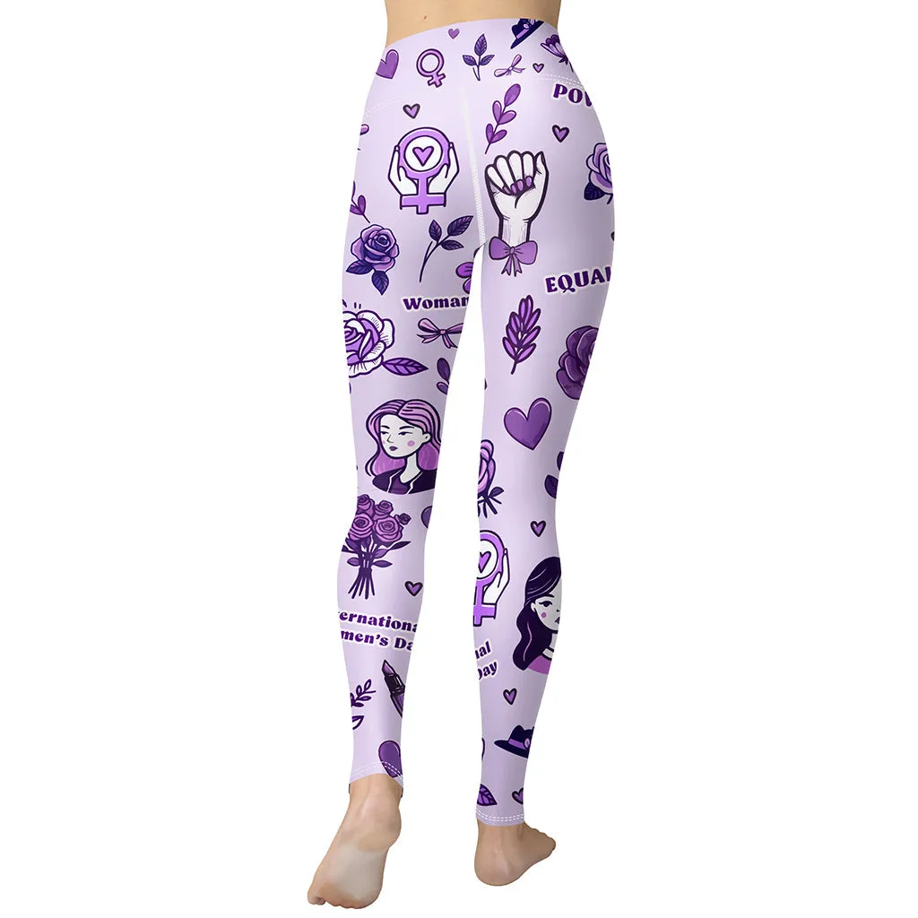 Empowered Women Yoga Leggings