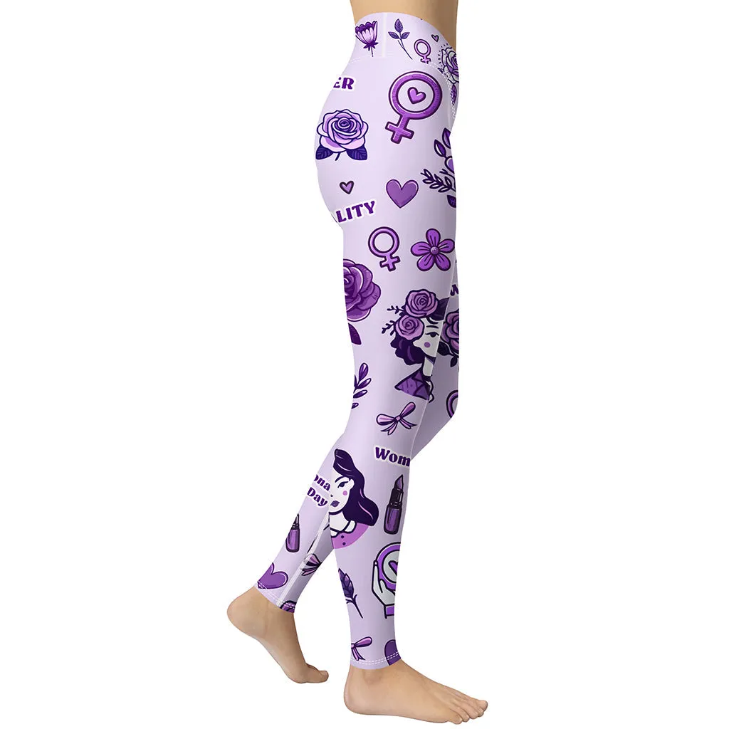 Empowered Women Yoga Leggings