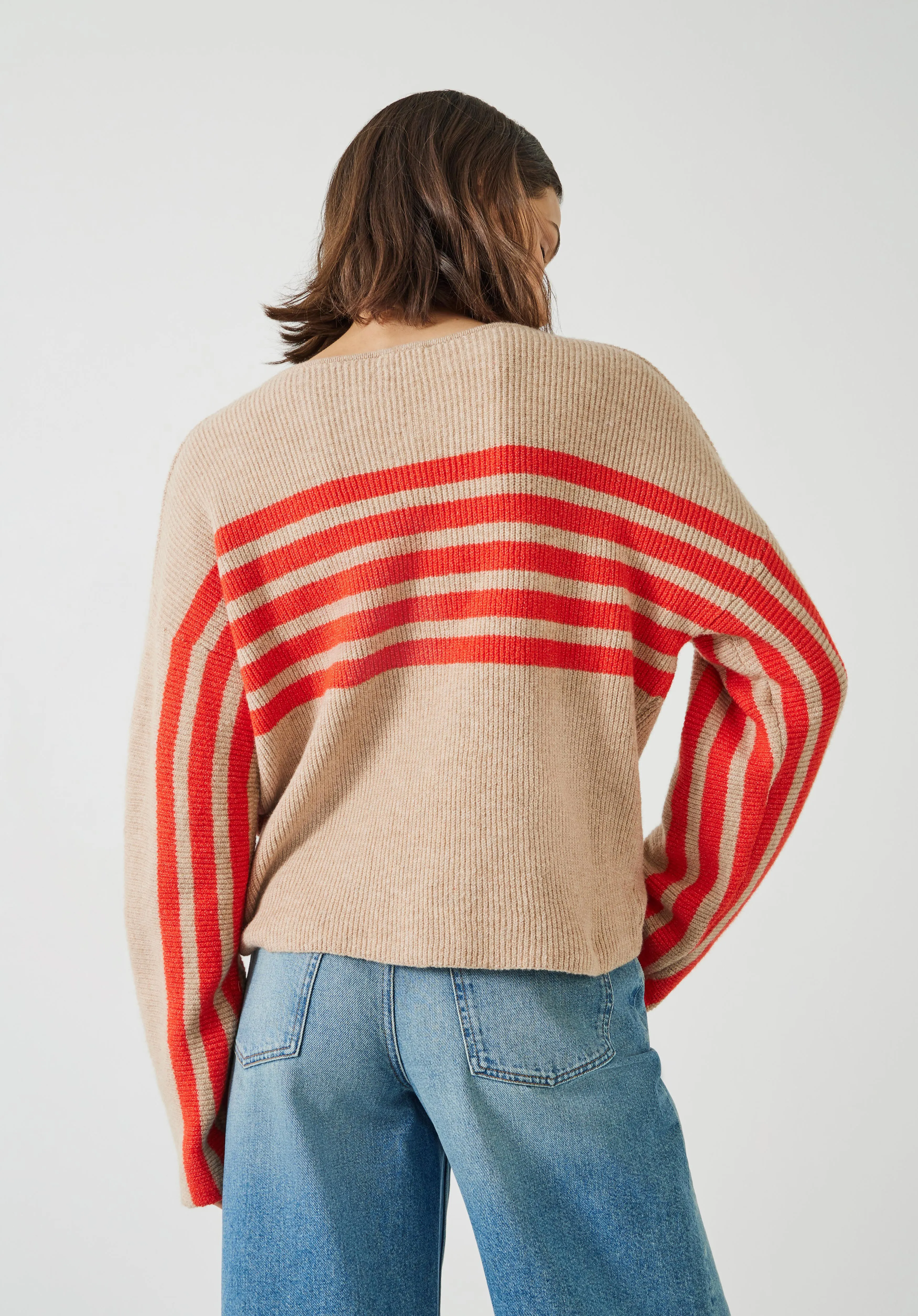 Evan Relaxed Stripe Jumper