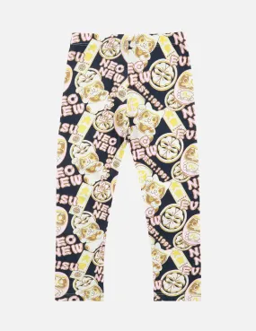 EVISU SQUAD Allover Print Leggings