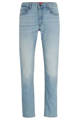 Extra-slim-fit jeans in blue stretch denim