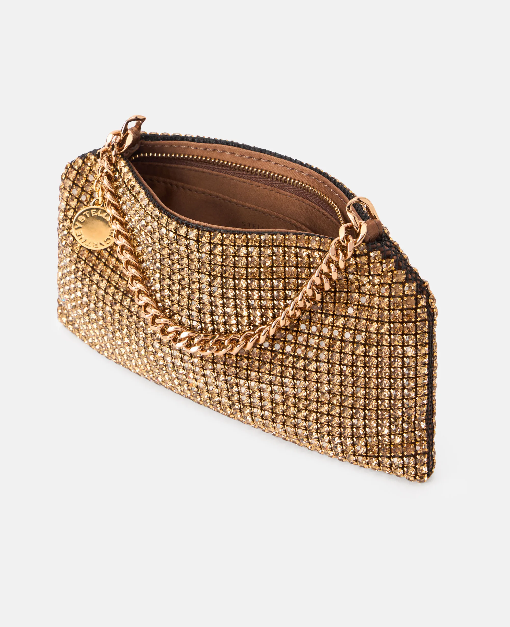 Falabella Crystal Mesh Shoulder Bag