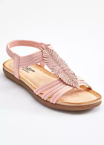 Feather Sandals by Cotton Traders | Look Again