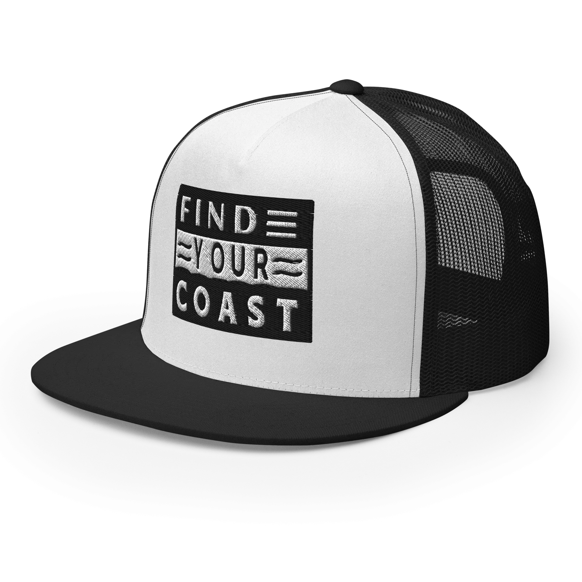 Find Your Coast Coastal Trucker Hat